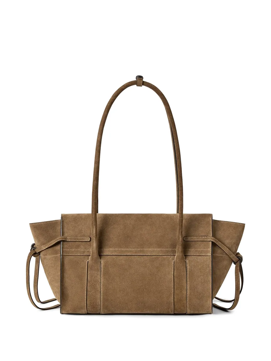 small Soft Bayswater suede shoulder bag 5