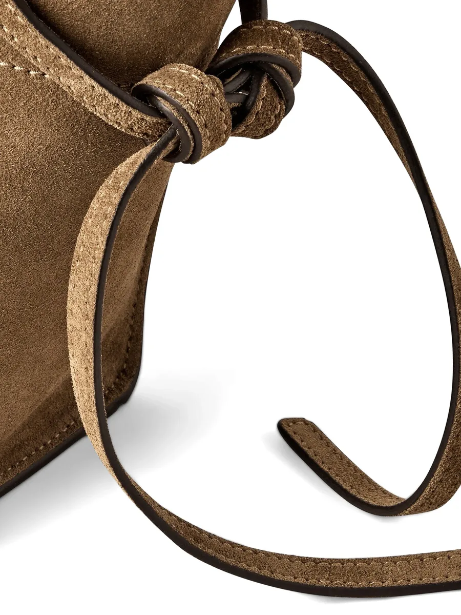 small Soft Bayswater suede shoulder bag 11