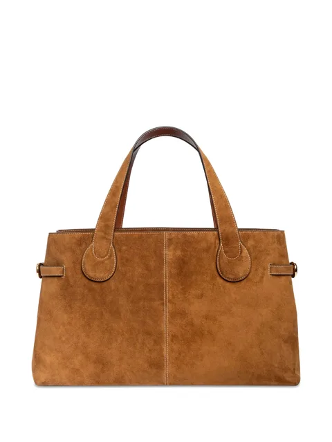 Piper suede tote bag