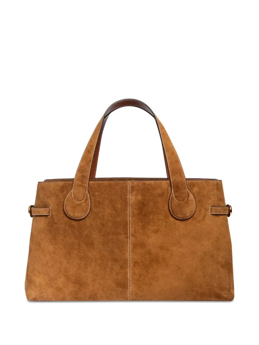 Piper suede tote bag 2