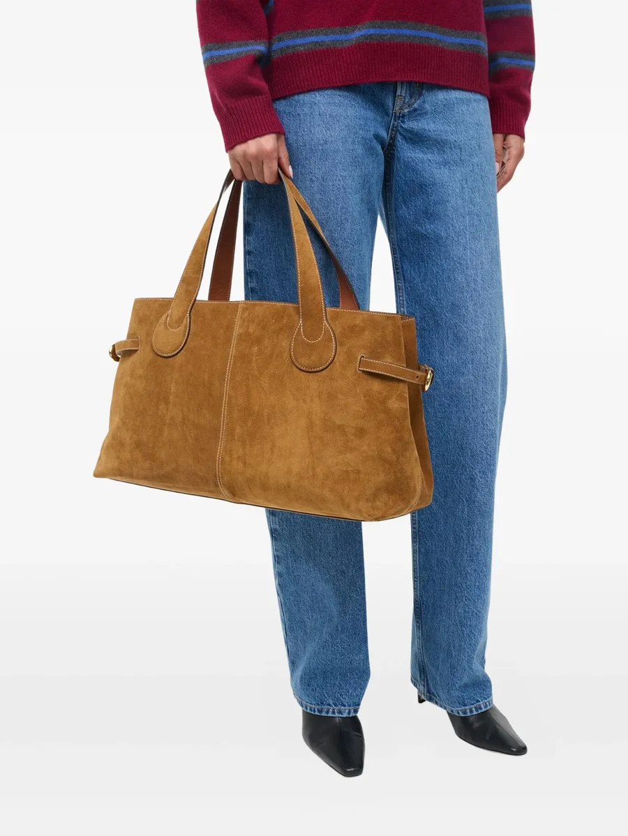 Piper suede tote bag 4
