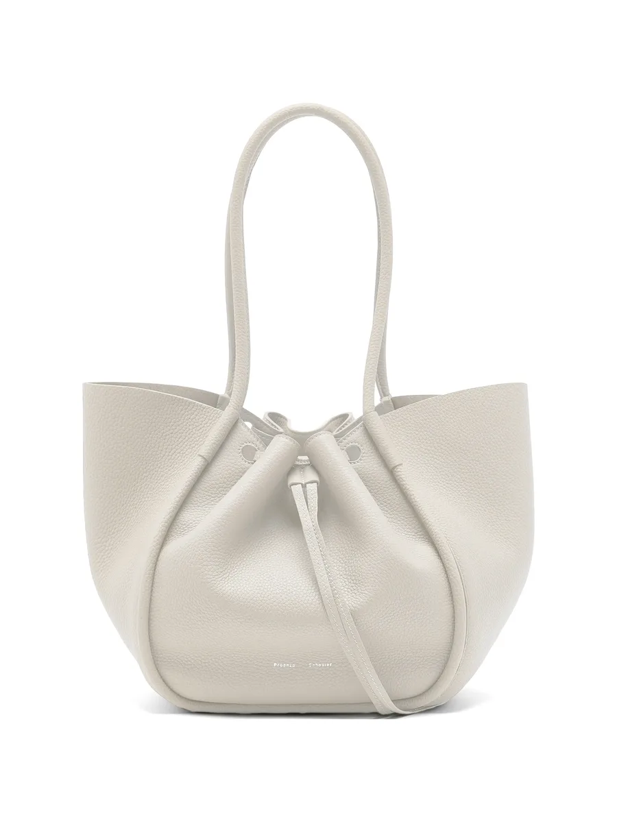 large Ruched tote bag 2