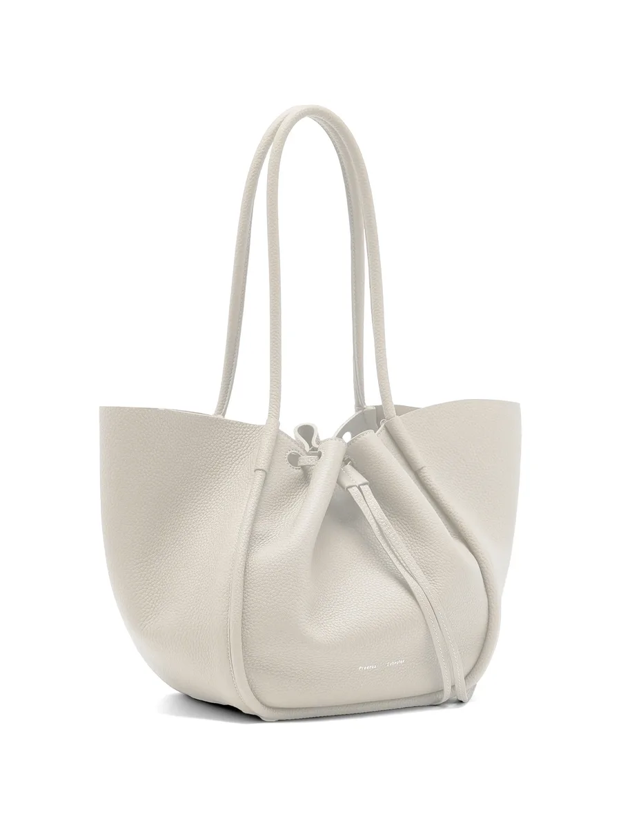 large Ruched tote bag 6