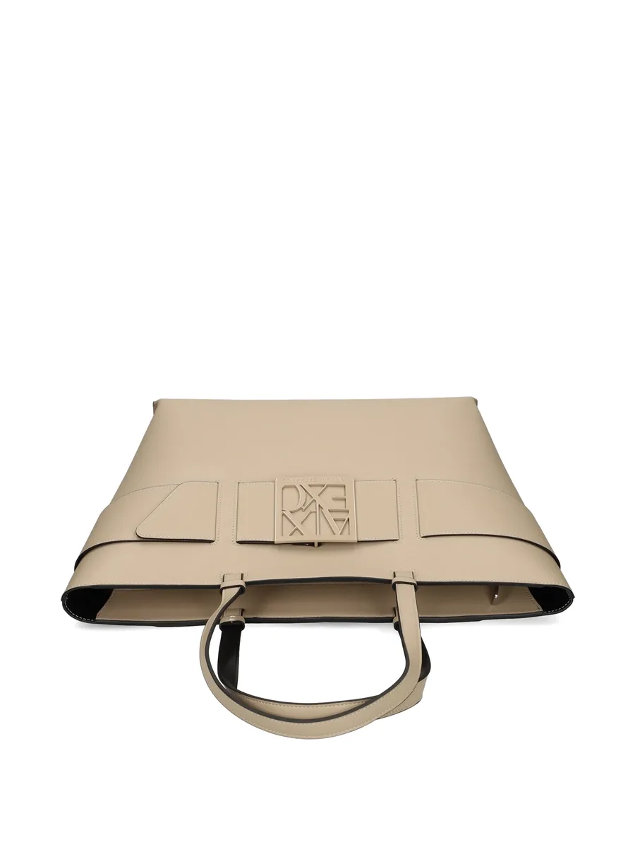 logo-plaque tote bag 12