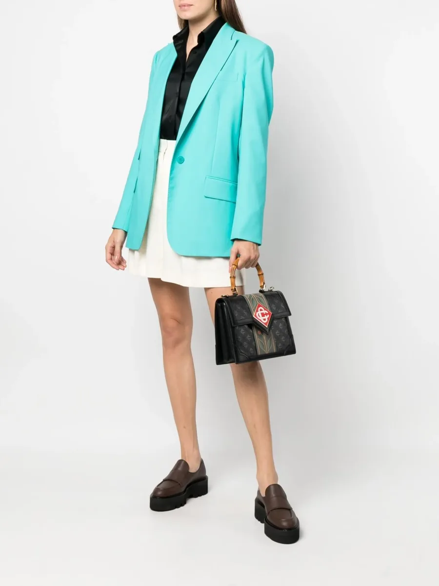 Jeanne logo-patch tote bag 3