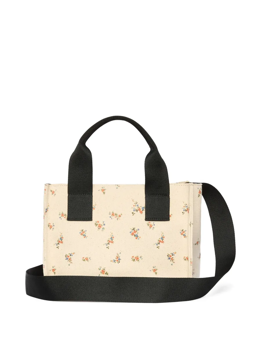 floral-print tote bag 5