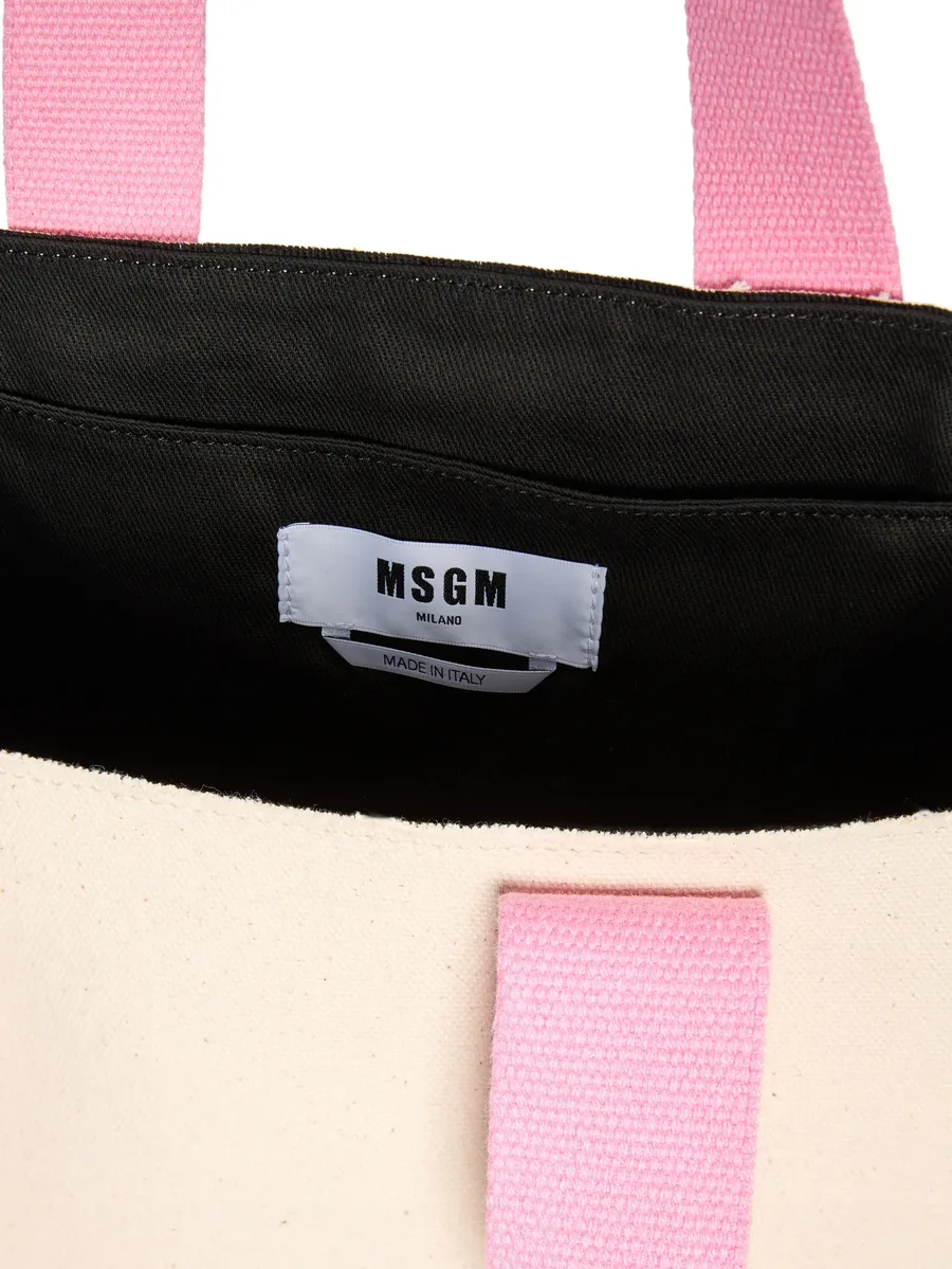 floral-print tote bag 9