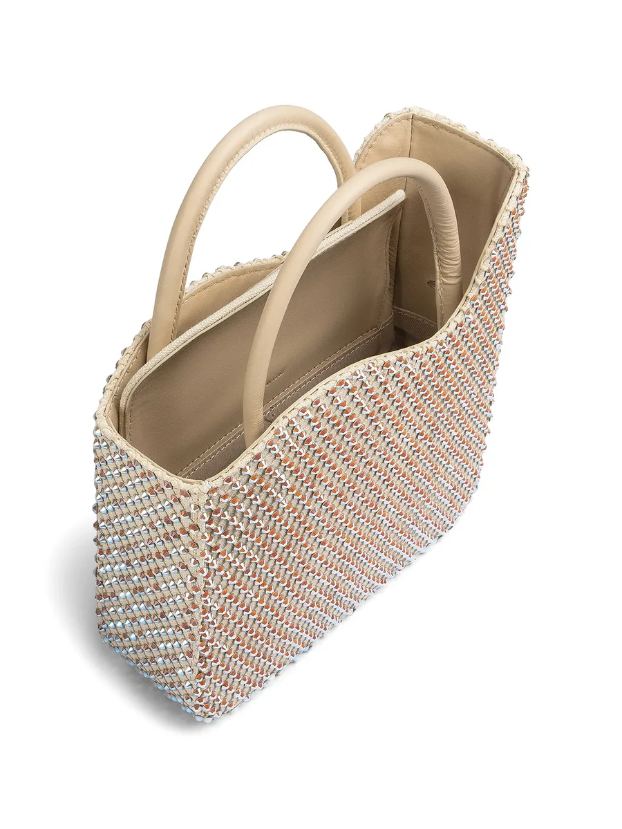 small Ivy embellished tote bag 6