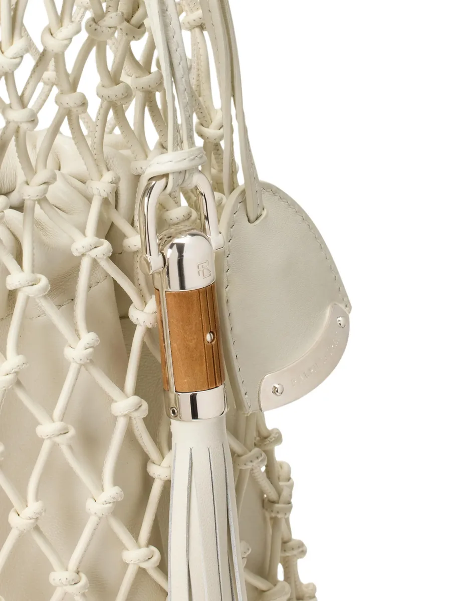 macramé tassel tote bag 8