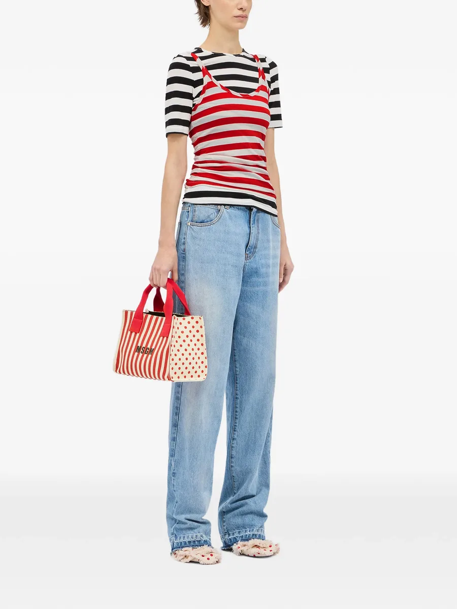 striped tote bag 3