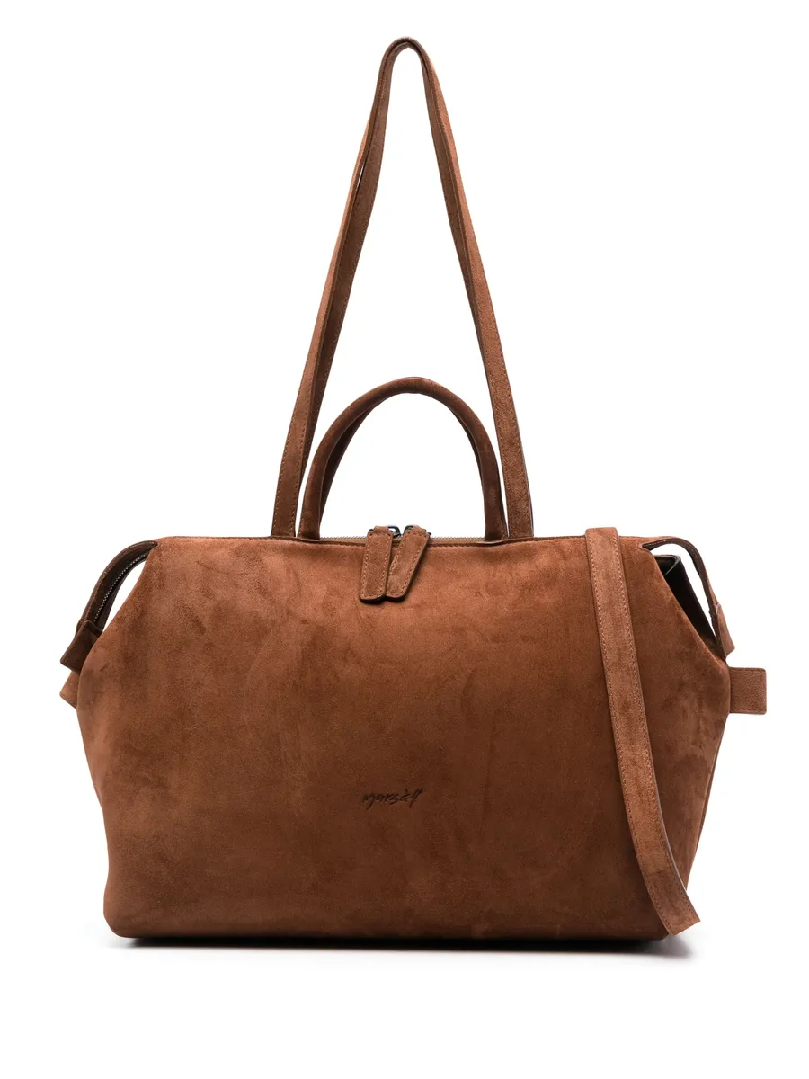 4 Dritta suede tote bag 2