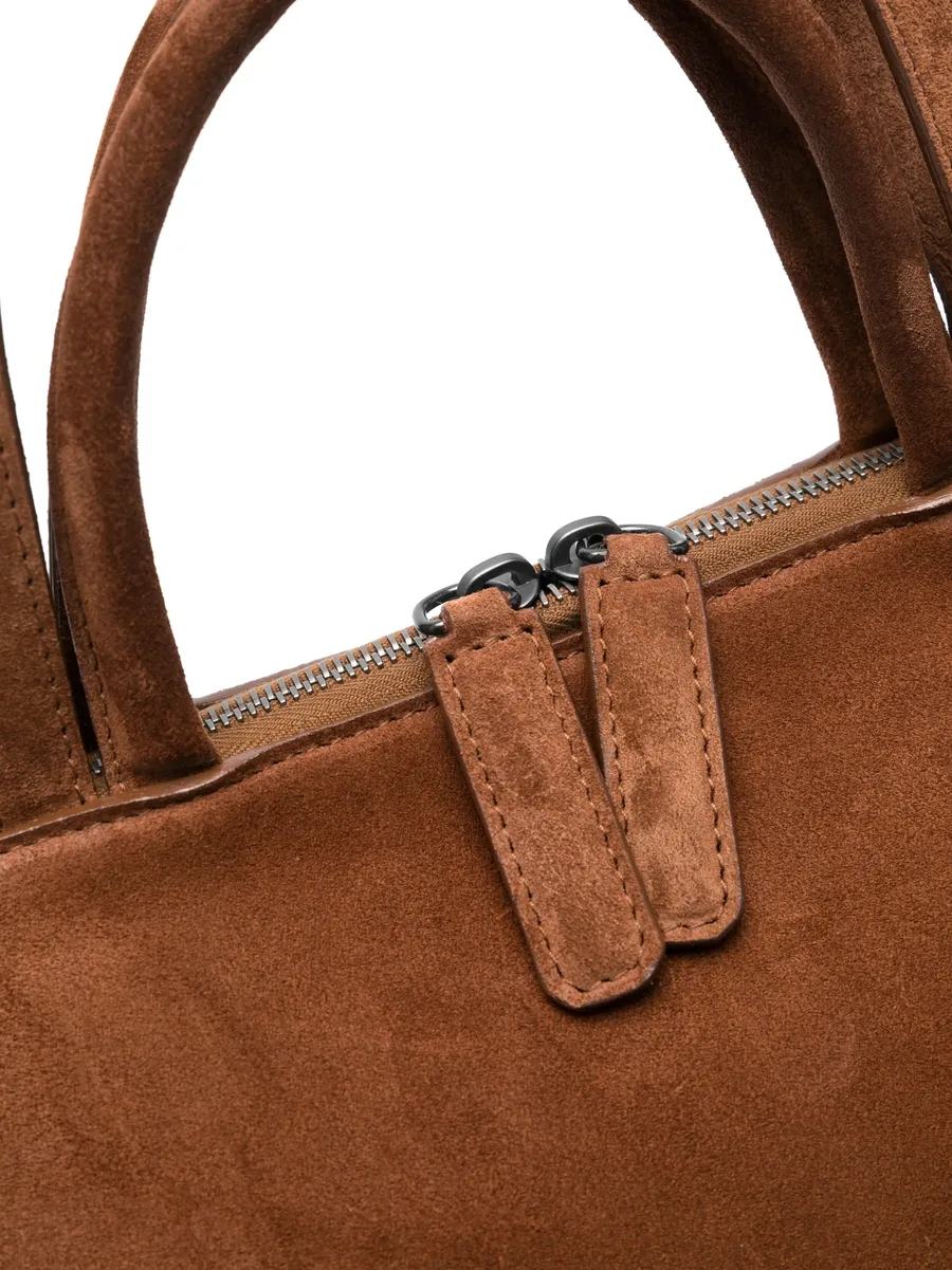 4 Dritta suede tote bag 8
