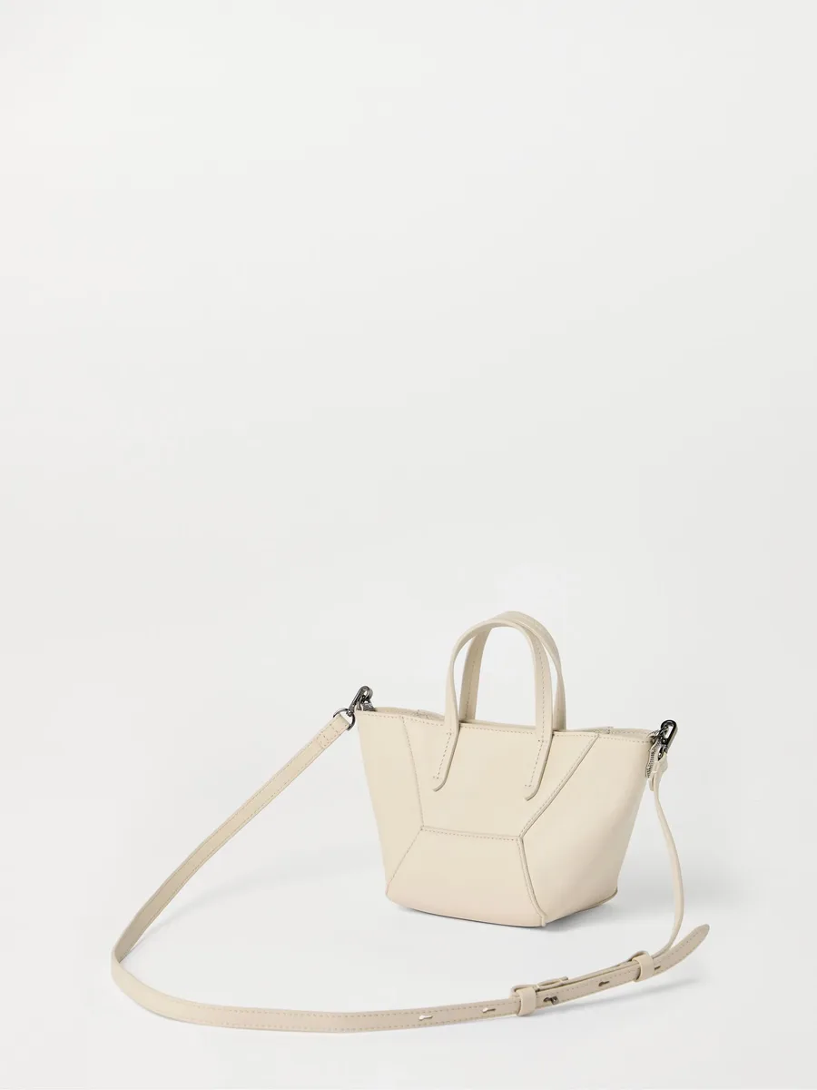 mini BC Duo leather tote bag 8