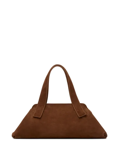 suede tote bag