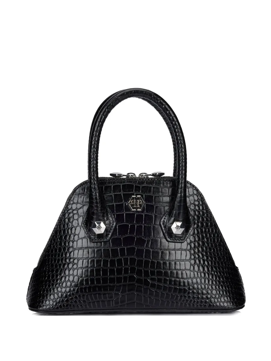 Majestic crocodile-print tote bag 2