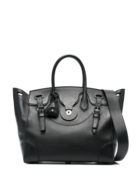 embossed-logo detail tote bag