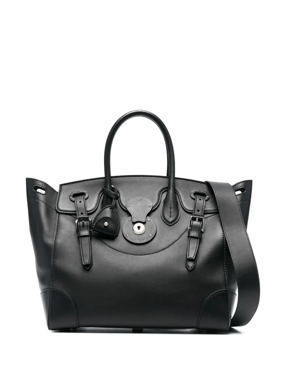 embossed-logo detail tote bag 1