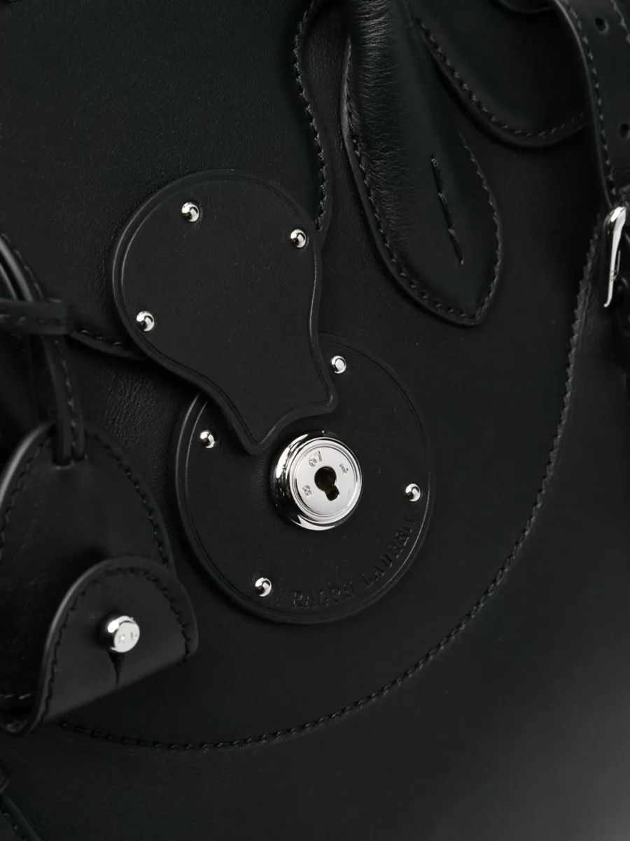 embossed-logo detail tote bag 6