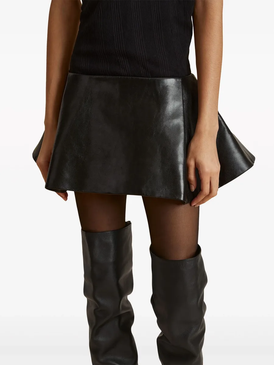 The Ralfa leather miniskirt 11