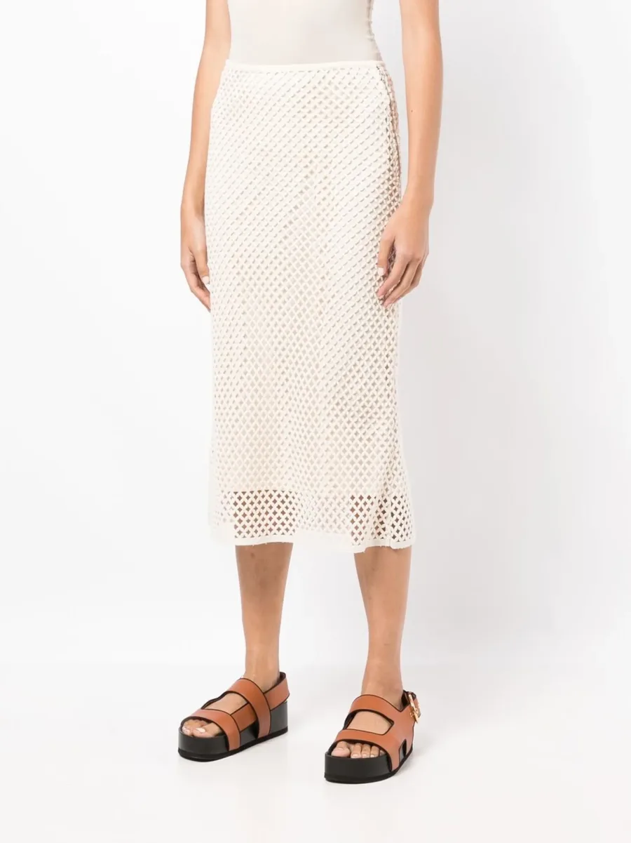 open-knit midi skirt 5