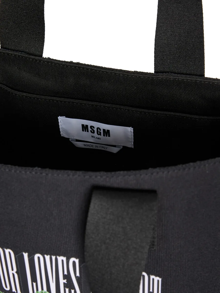 floral-print tote bag 10