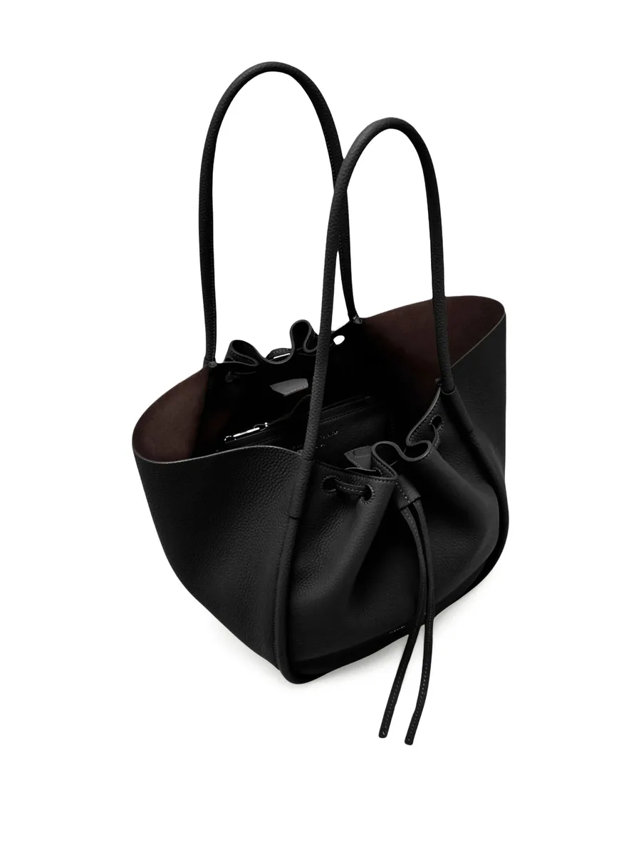 large Ruched tote bag 12