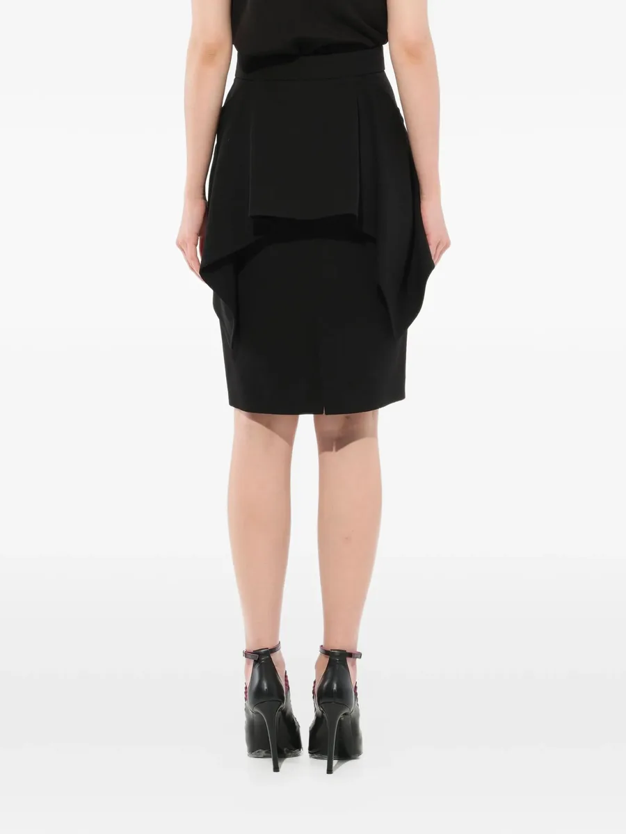Podium draped skirt 8