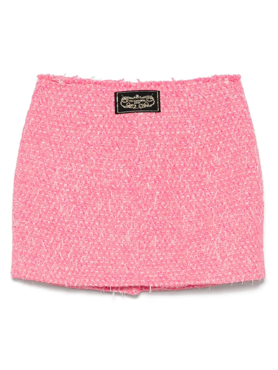 Deconstructed mini skirt 4