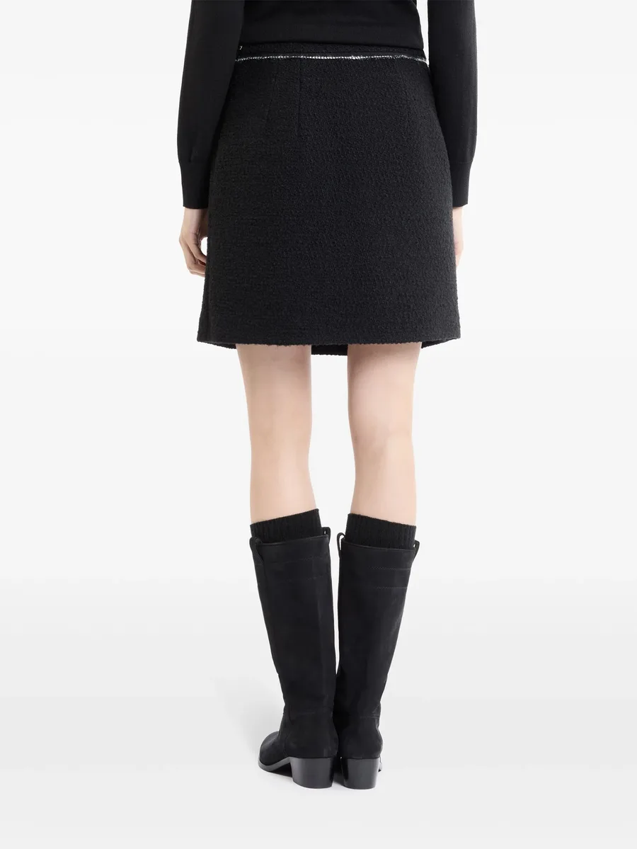 bouclé mini skirt 5