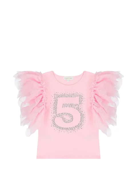 футболка 5th Birthday с оборками