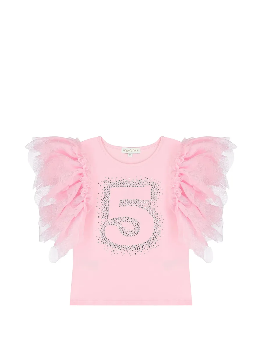 футболка 5th Birthday с оборками 2