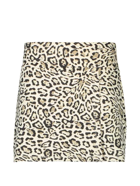 pleated animal skirt