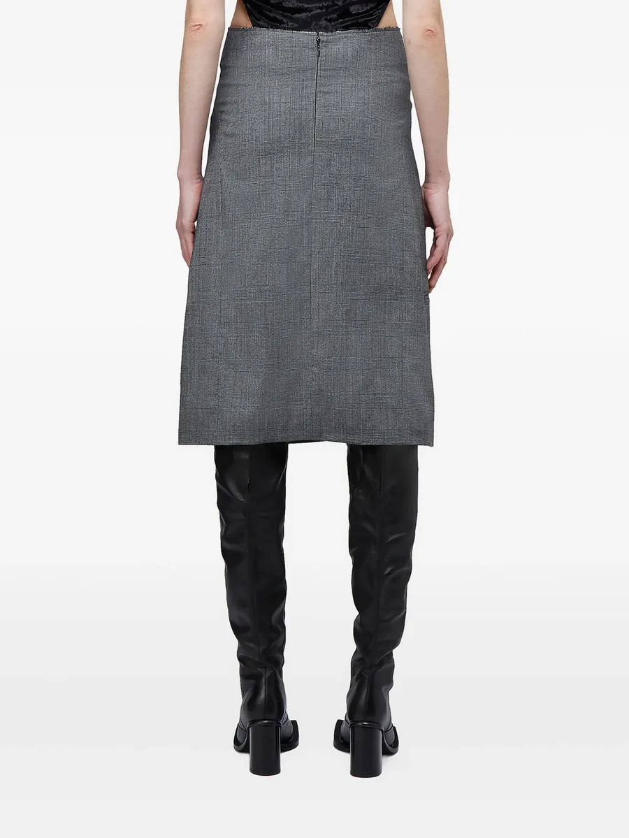 double-breasted pocket skirt 7
