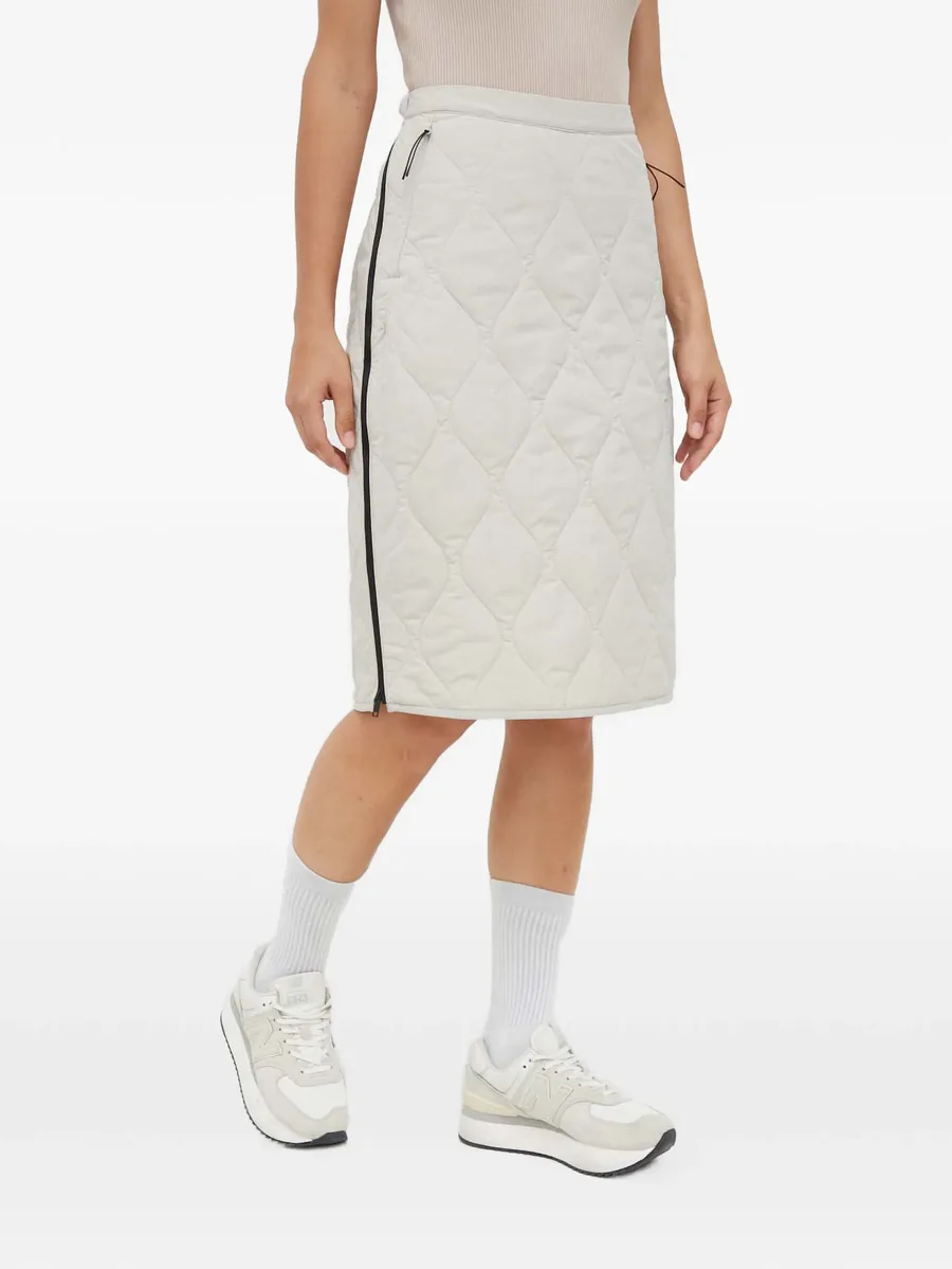quilted midi skirt 2