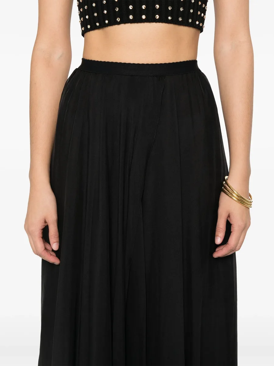 silk georgette maxi skirt 9