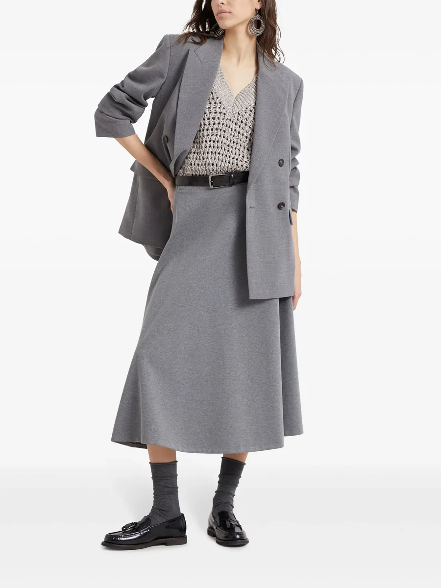 A-line midi skirt 3