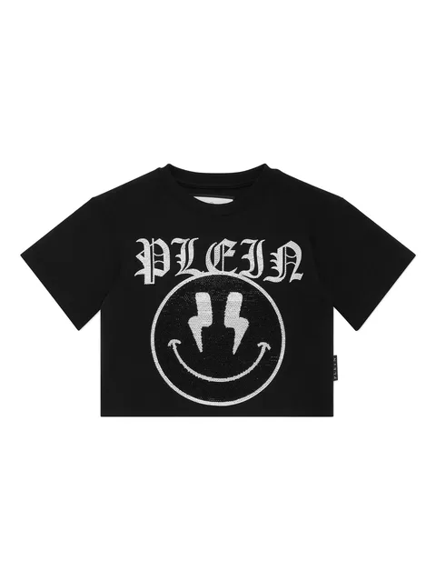 укороченная футболка Smile