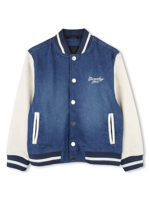 logo bomber jacket