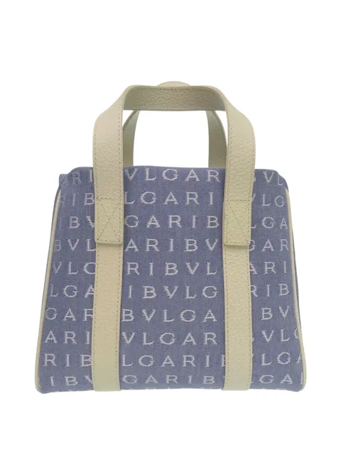2000-2025 Mini Denim Logomania tote bag