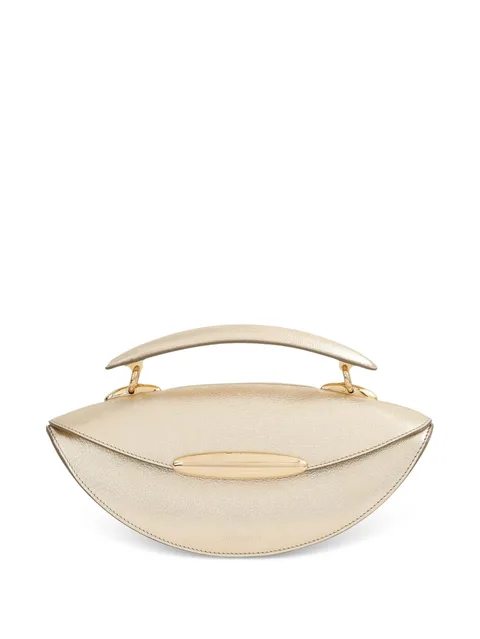 Wavelength metallic tote bag