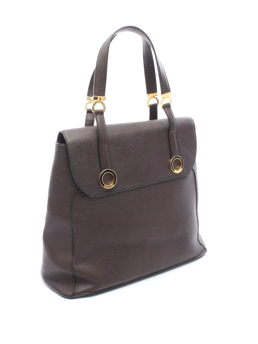 2010-2026 Leather Flap tote bag 5