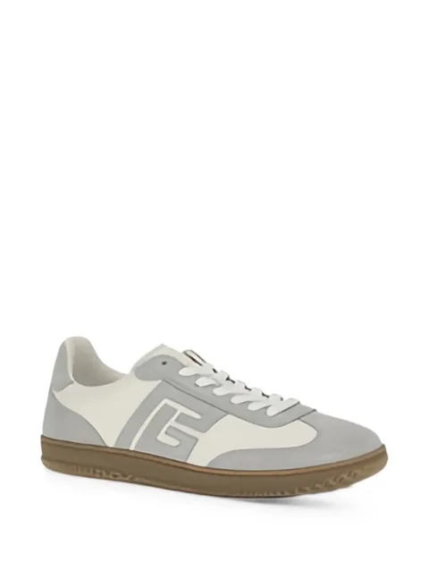 Swan suede-panelled sneakers