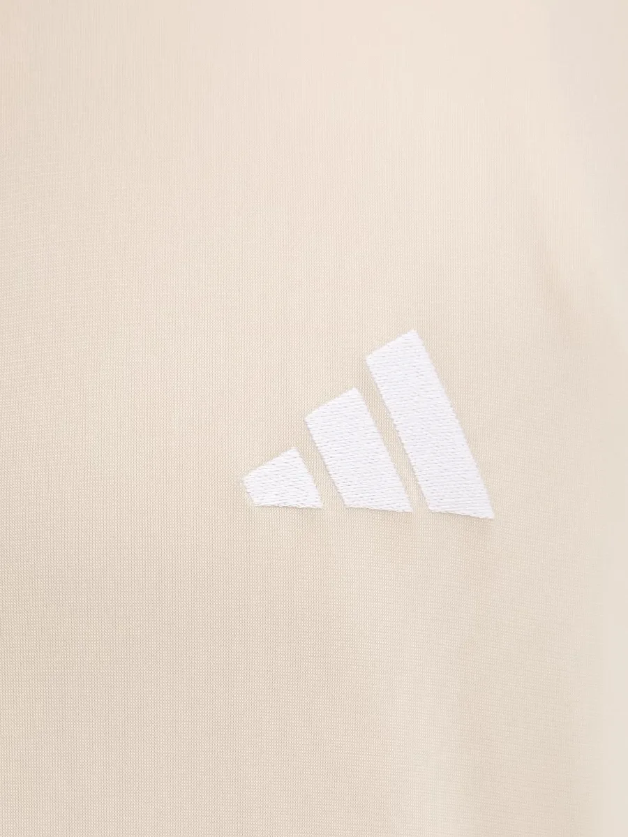 side-stripe zip-up sweater 10