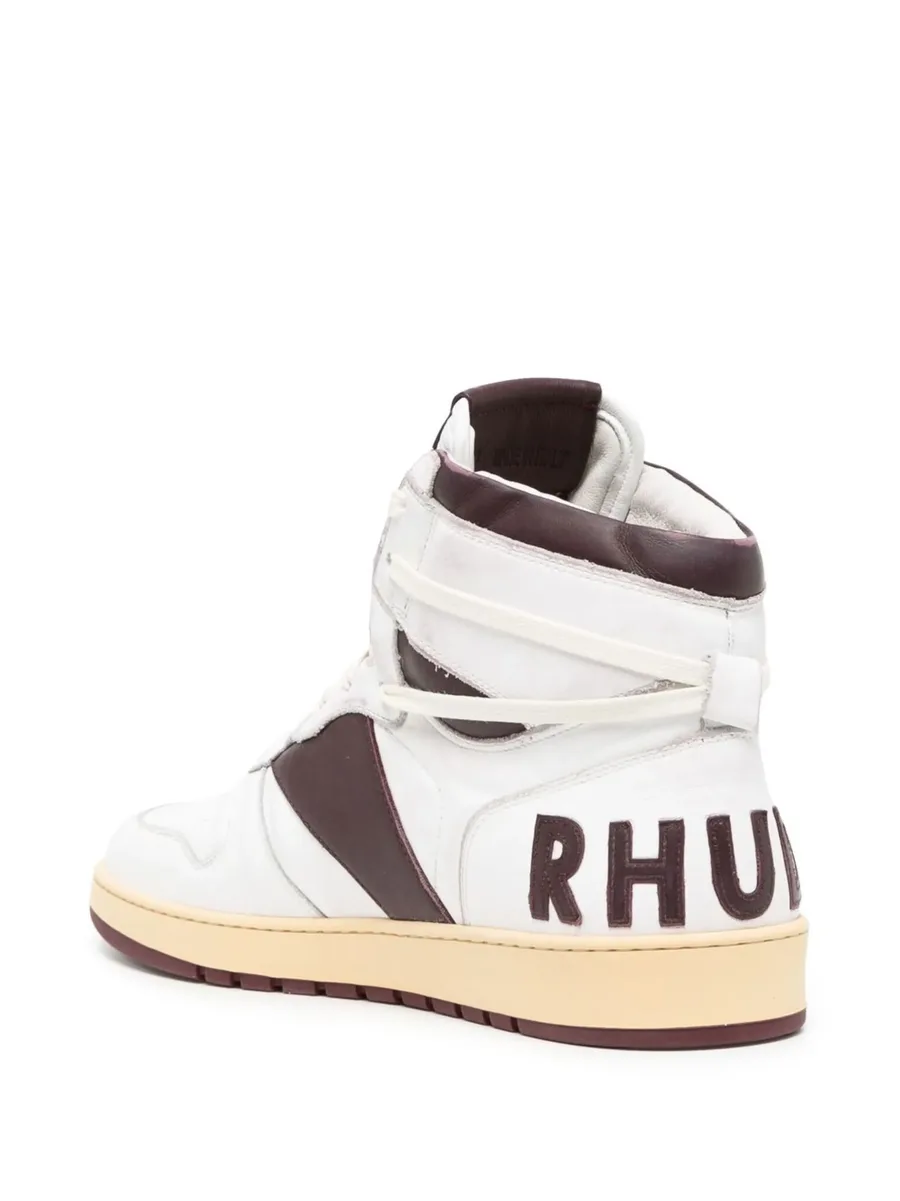 logo high-top sneakers 5