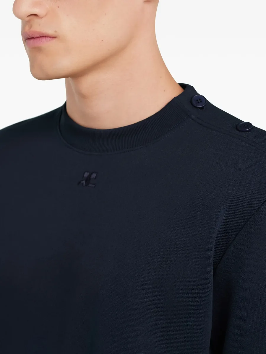 buttoned fleece sweatshirt 7