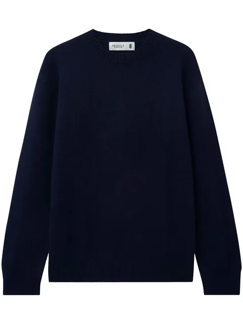 round-neck cashmere jumper