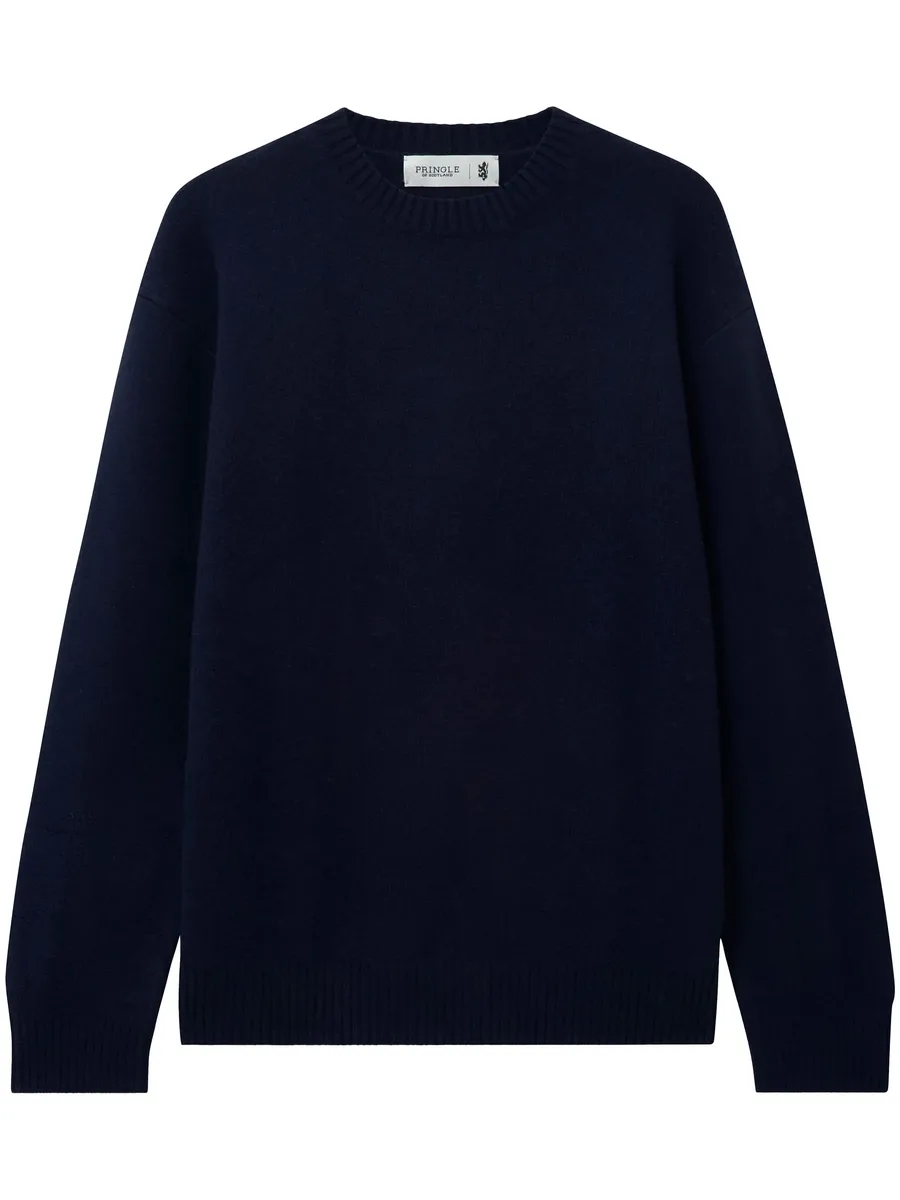 round-neck cashmere jumper 1