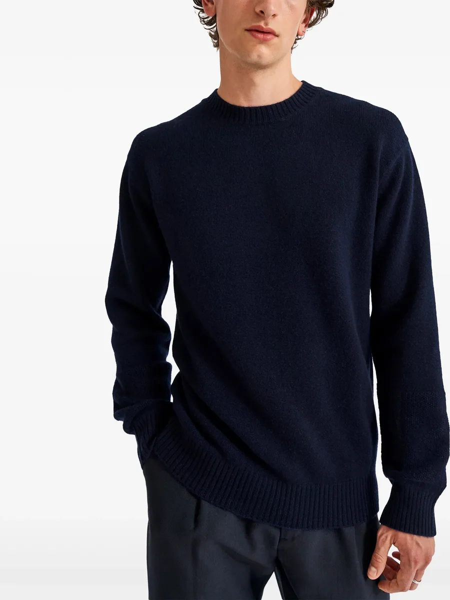 round-neck cashmere jumper 6