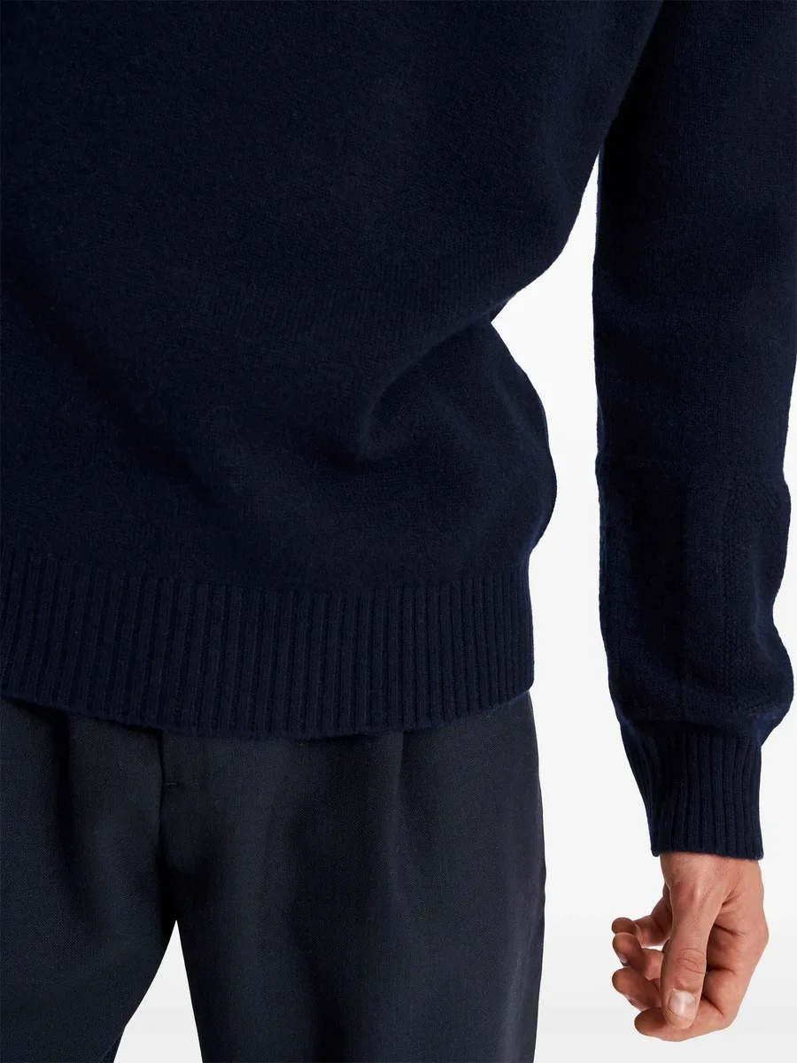 round-neck cashmere jumper 9