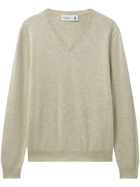V-neck cashmere jumper